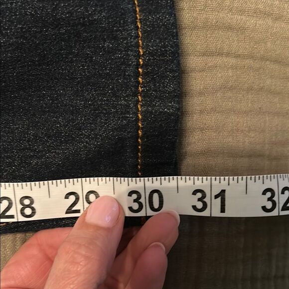 Women’s Bobbie Brooks Dark Blue Jeans Size Medium - Picture 2 of 6